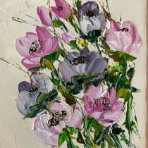Картина маслом. БУКЕТ, в Москве