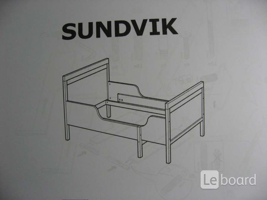 Ikea sundvik детская кровать инструкция